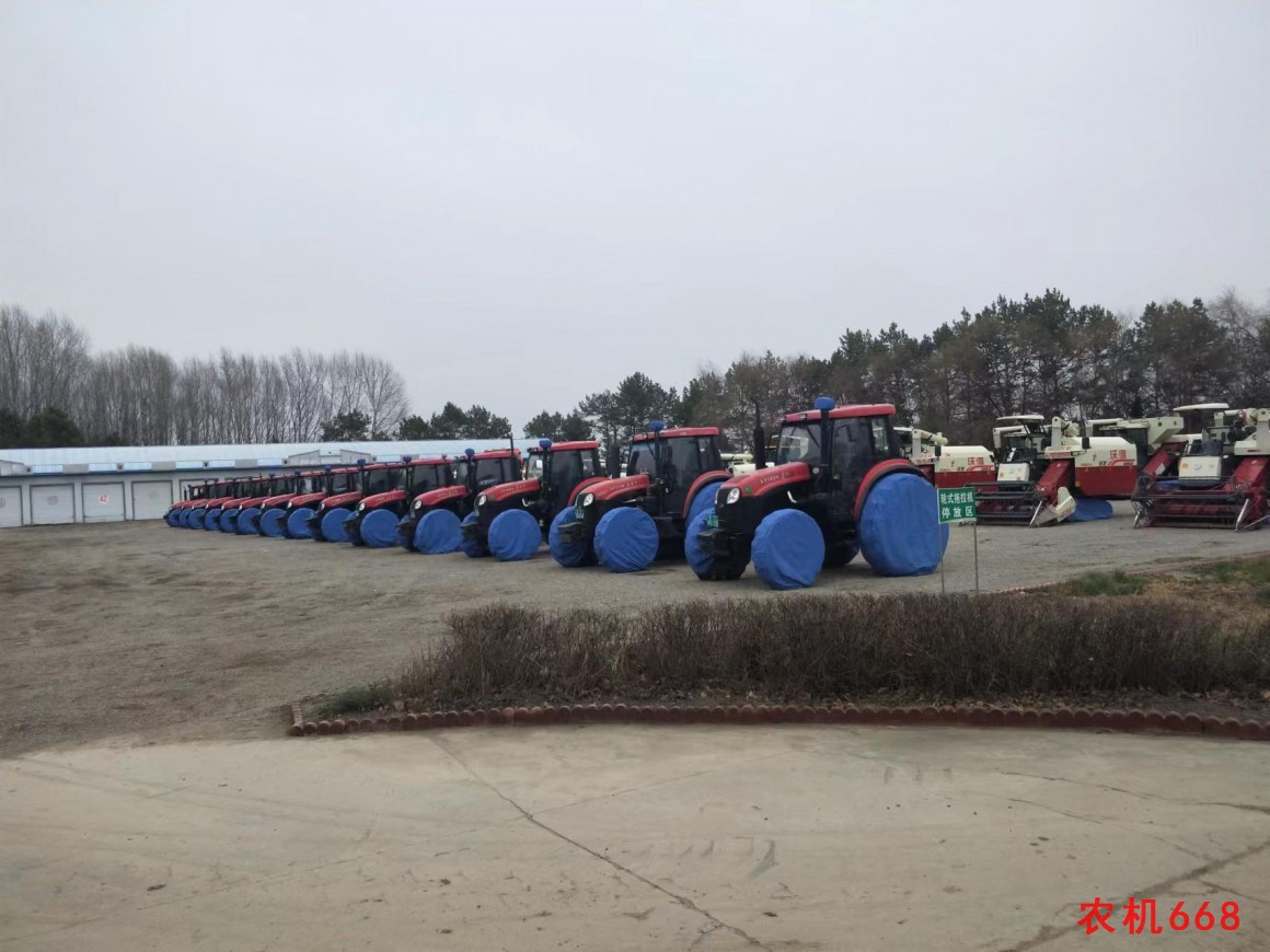 洪河农场有限公司高标准完成农机具封存入库工作